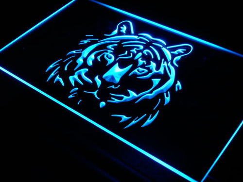 Tiger Animal Display Decor Home Neon Light Sign